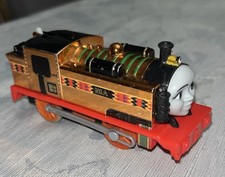 Thomas  Friends Trackmaster 2013 Nia Motorized Engine Celebration Chrome- Works