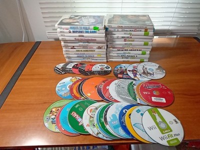 *UNTESTED* Lot of 64 Nintendo Gamecube Wii / U Games *AS-IS*