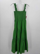 Pre-Owned Tory Burch Green Size Small Maxi Sleeveless Dress