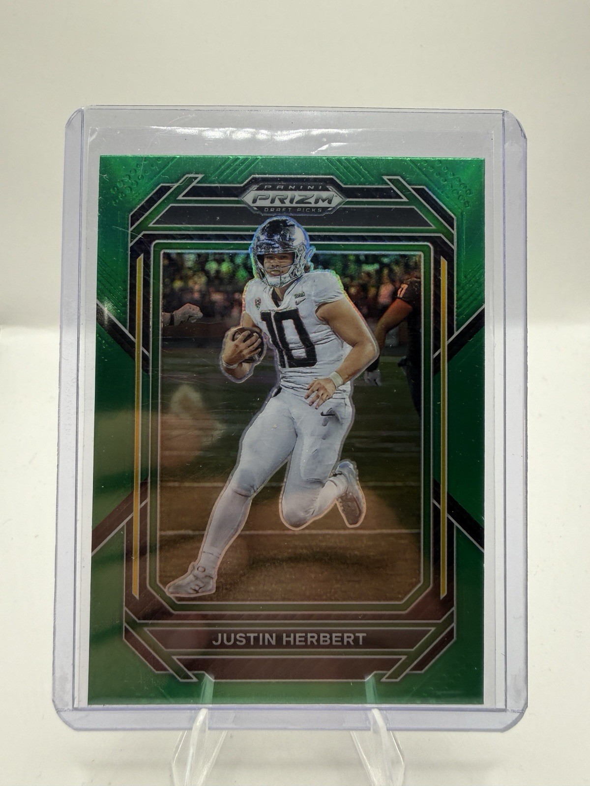 2023 Panini Prizm Draft Picks - Justin Herbert #60 Green Prizm