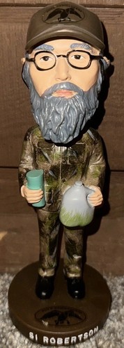 Uncle Si Robertson 7" Bobblehead, Duck Dynasty Commander Camo Tea
