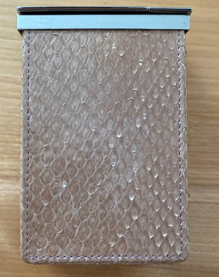 GUCCI Zigarettenetui Box Etui Halter Schlangenmuster Made in Italy Original