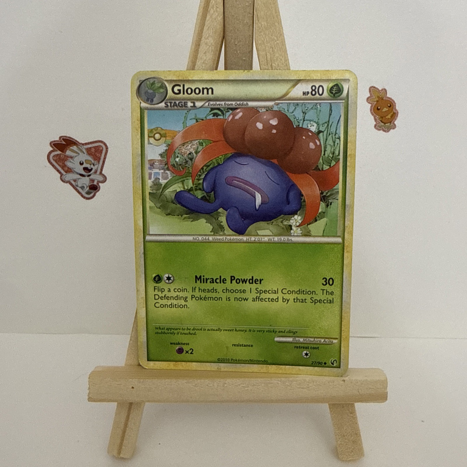 Gloom 27/90 | Mp | HS—Undaunted | Pokemon TCG
