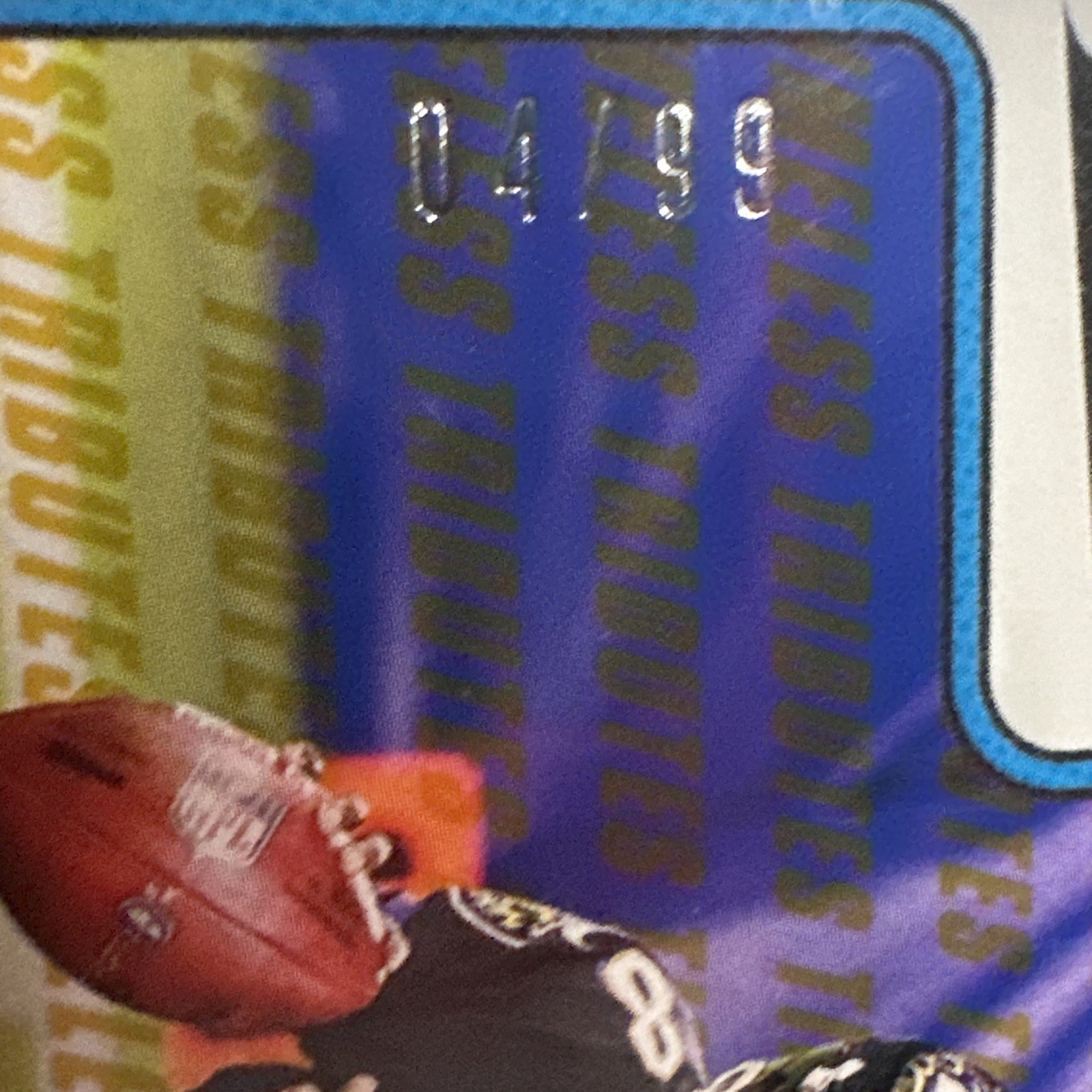 2021 Panini Classics - Lamar Jackson - Timeless Tributes Gold - /99 - PSA 10 view 5