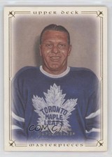 2008-09 Upper Deck Masterpieces Turk Broda #36 HOF 0q7o