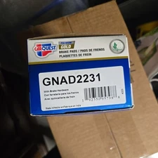 Carquest Premium Gold Brake Pads: Ceramic, Long Life and Quiet PN: GNAD2231