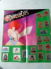 Thundercats Sticker Album Poster 100% Complete 1986 Panini Vintage Telepix