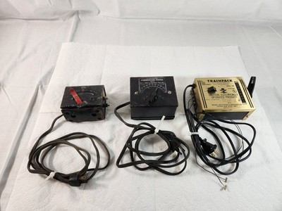 Model Railroad Mixed Control Equipment LOT Speed Control / Transformers FORPARTS