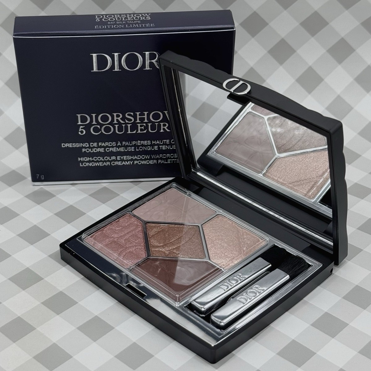 Dior アイシャドウパレット 647 Silk Taupe DIOR Diorshow 5 Couleurs 647 Silk Taupe Limited Edition