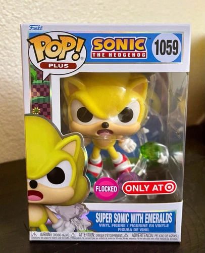 Funko Pop! Plus Super Sonic With Emeralds Target Exclusive #1059