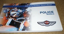 2003 Harley Davidson Owner’s Manual Police Models - NEW