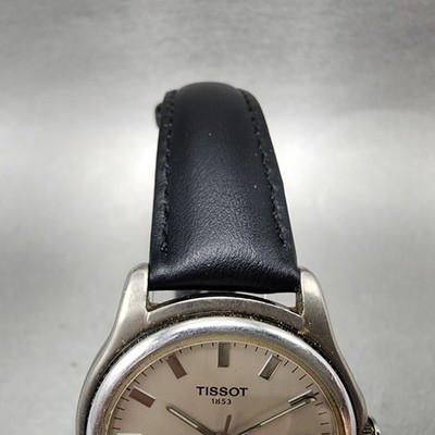 Tissot PR50 Watch Men 35mm Gray Dial Titanium Date Round J176/276K