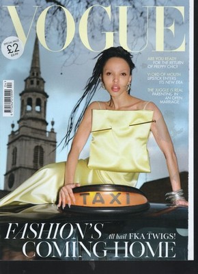 Vogue UK Magazine April 2024 - FKA Twigs, Rina Lipa, Lila Moss, Louis Partridge,