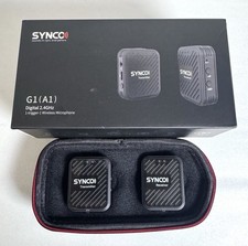 SYNCO G1 A1 Lavalier Lapel Mic Transmitter Receiver For Camera Smartphone PC