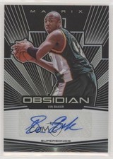 2019-20 Panini Obsidian Matrix Auto 76/99 Vin Baker #MA-VBK Auto 1s6