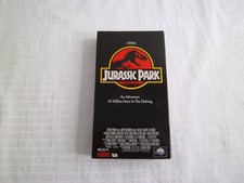 Jurassic Park VHS 1993 Sci-Fi Adventure Steven Spielberg MCA Universal
