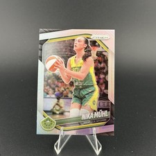 2025 Panini Prizm WNBA #127 Nika Muhl Silver Prizms Seattle Storm