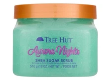 Tree Hut Aurora Nights Sugar Scrub Exfoliates & Hydrates for Soft Skin, 18 fl oz