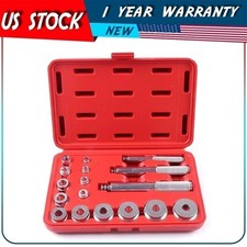 Aluminium Wheel Bearing Raceseal Bush Driver Set Garage Tool Kit W Case 17pcs Aluminium Wheel Bearing Raceseal Bush Driver Set Garage Tool Kit W Case 17pcs