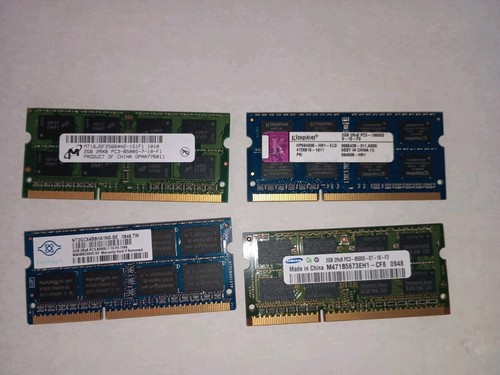 100x RAM DDR3 8500S 10600 Laptop Notebook 2GB Arbeitsspeicher Module.