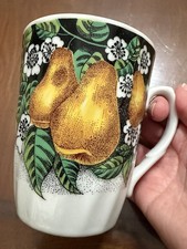 Beautiful Vintage Coffee Or Tea Mug With Pear...
