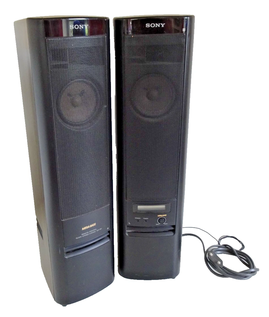 SONY ORIGINAL ICF-IR7 Stereo Lautsprecher 2x15W FM AM      NUR DIE BOXEN