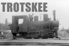 35mm Negative CFR Romania Railways Steam Loco 399 104 1968 