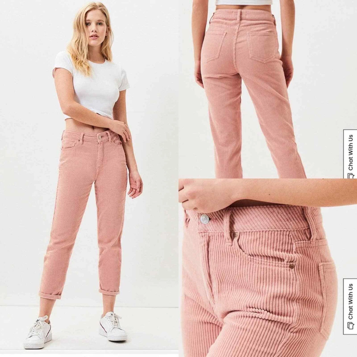 Jeans maman PacSun Hibiscus Corduroy