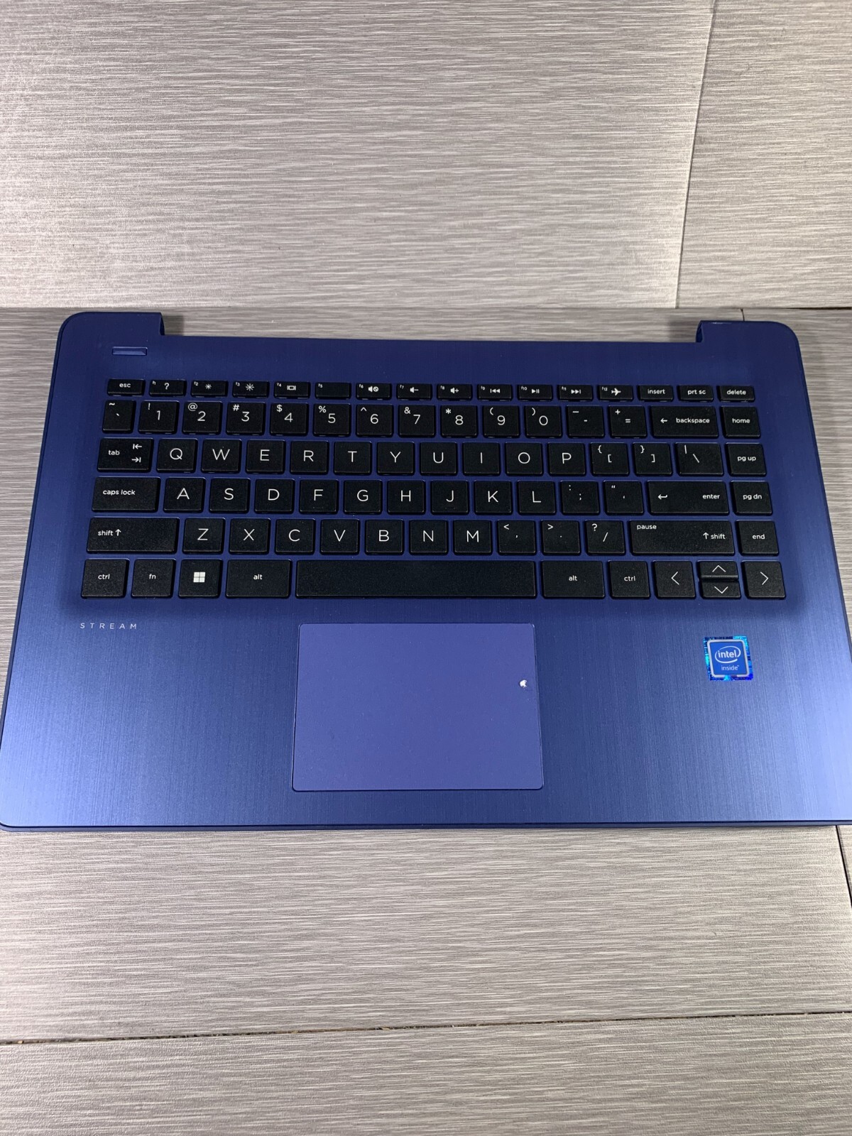 Hp Stream 14-CB171WM Blue Intel Celeron HDMI Laptop Keyboard Only - For Parts