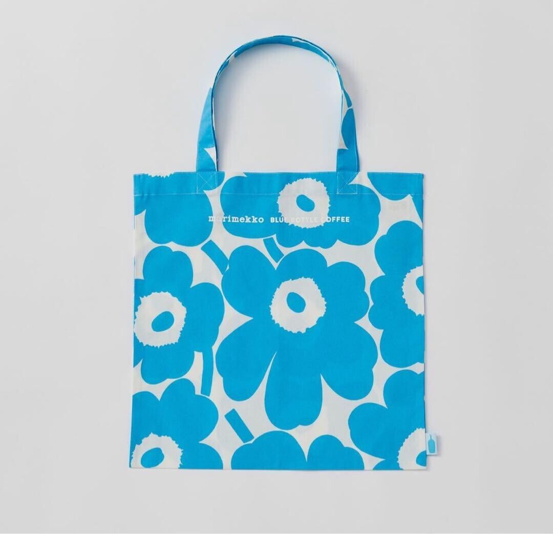Marimekko x BLUE BOTTLE COFFEE Unikko Tote Limited Edition Marimekko x BLUE BOTTLE COFFEE Unikko Tote Limited Edition