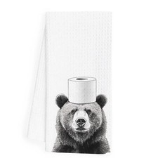 Bear Hand Towels for Bathroom Bear Bathroom Hand Towels Bear Gifts for Bear L...