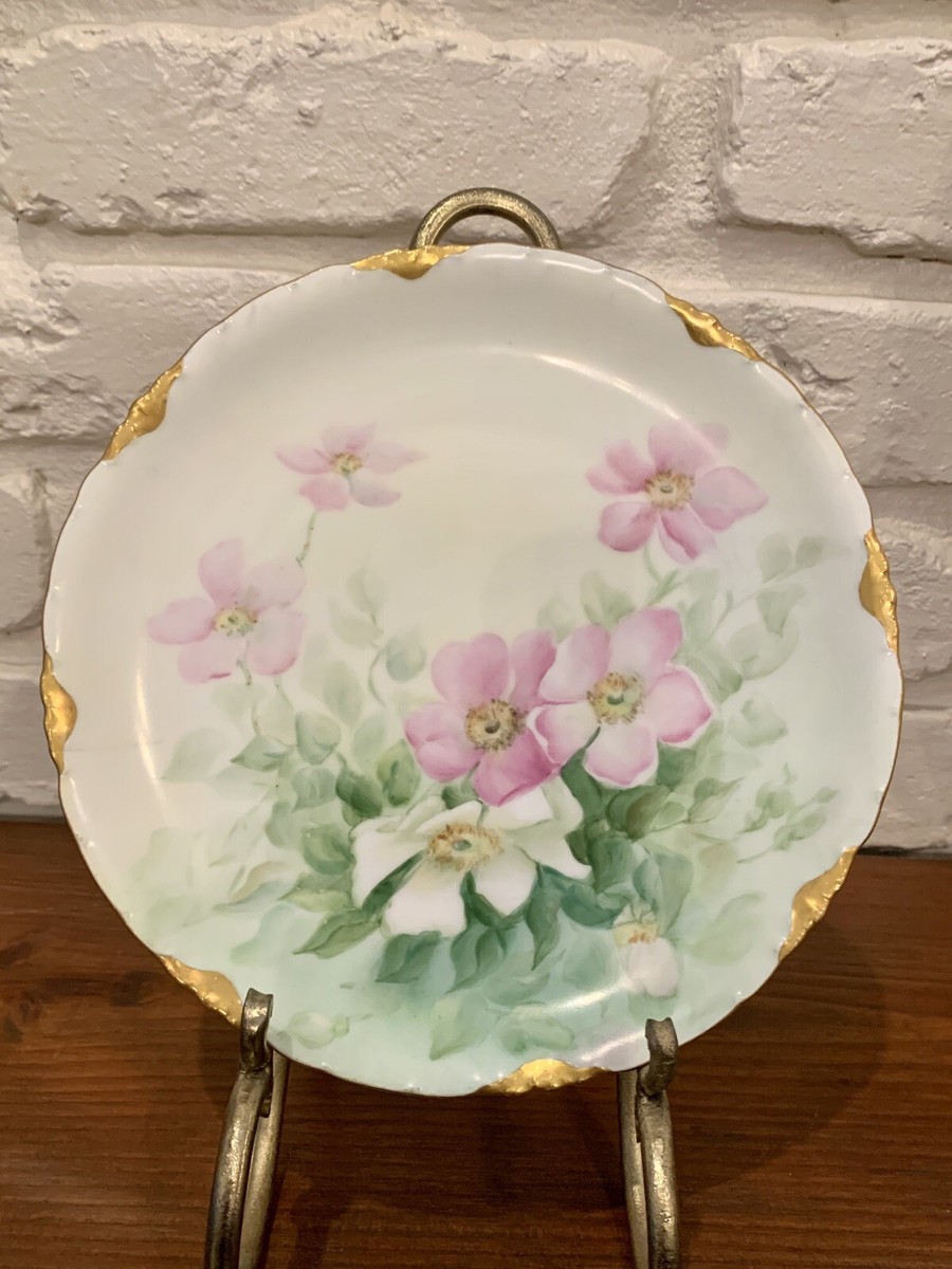 R.C. Rosenthal Versailles Bavaria Hand Painted Floral 8