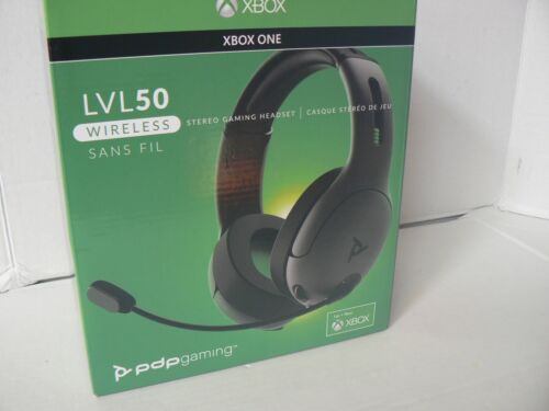 Persoon belast met sportgame deken rijm PDP LVL50 Wired Stereo Gaming Headset for Xbox One - Gray/Black GA  708056064549 | eBay