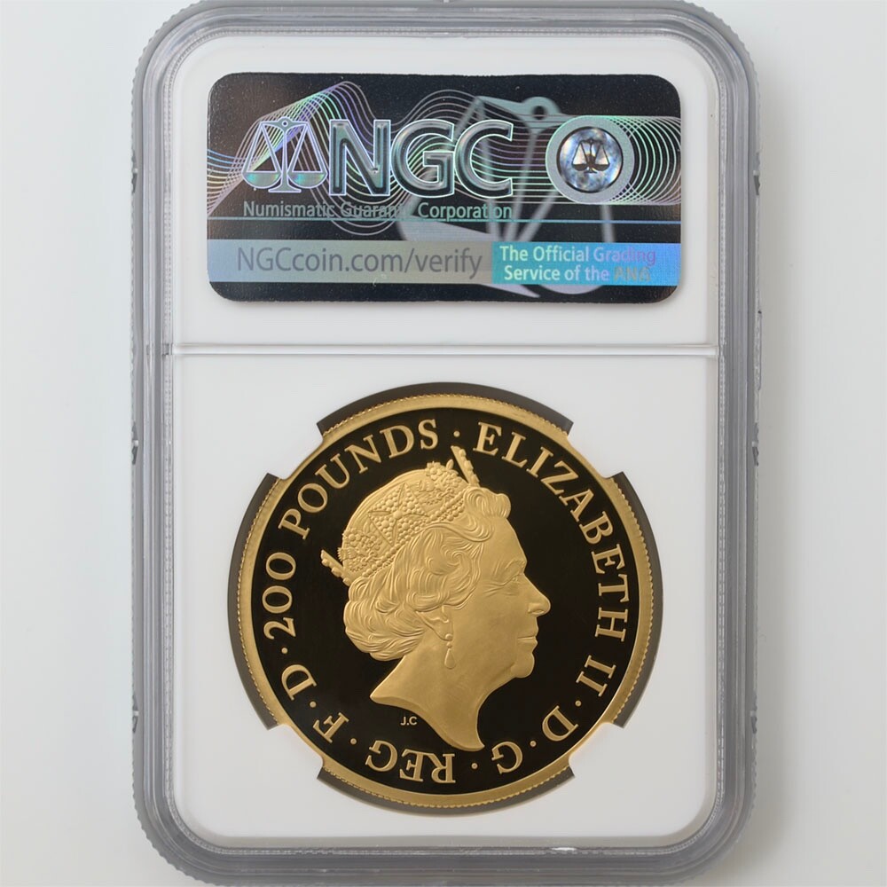 2022 Great Britain Tudor Beasts Seymour Panther £200 Gold Proof