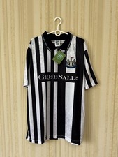 Newcastle United Home Shirt SZ XXL brand New Greenalls Score Draw Retro