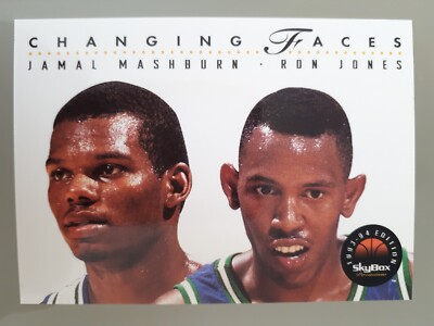 1993-94 SkyBox Changing Faces #297 Dallas Mavericks NBA Basketball Popeye Jones