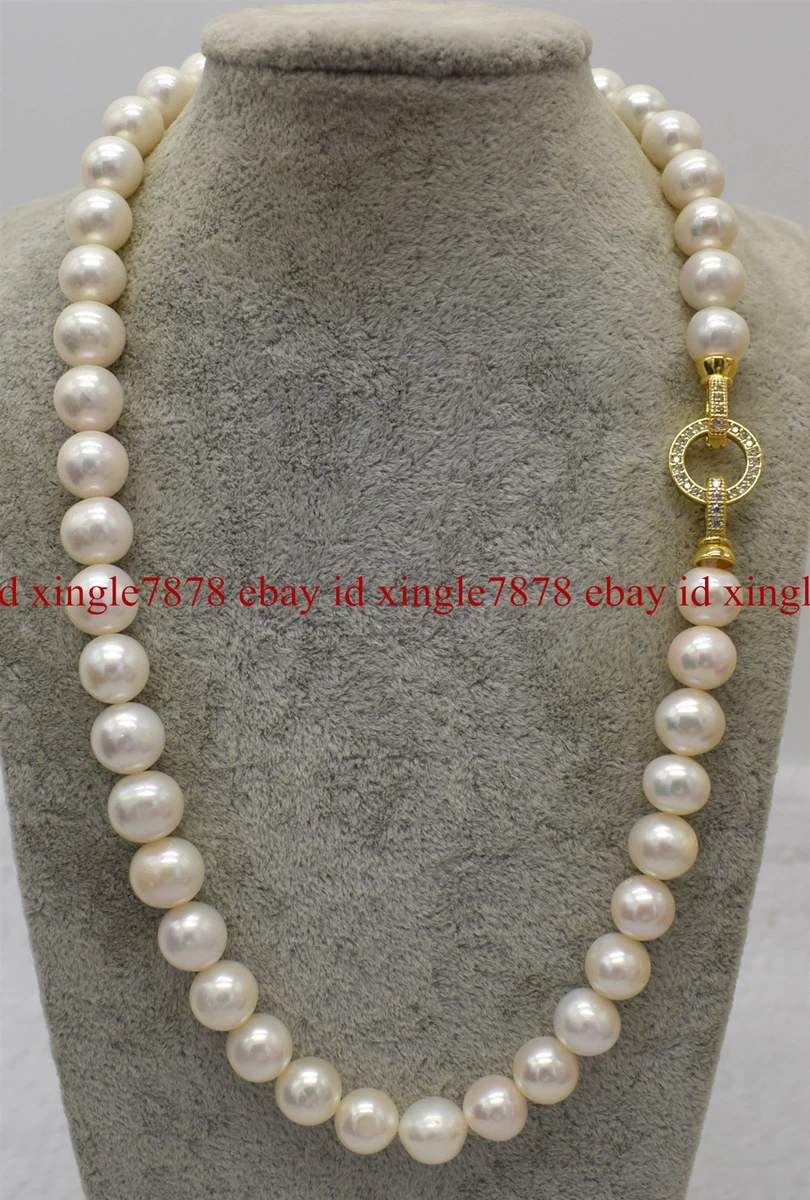 Freshwater pearl necklace ebay clearance