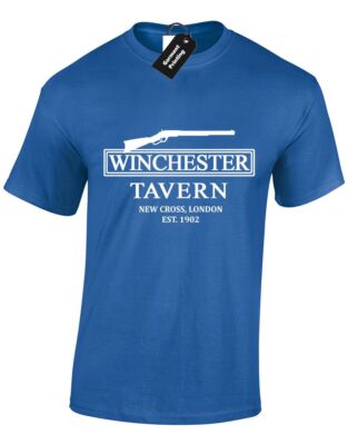 WINCHESTER TAVERN HERREN T-SHIRT CORNETTO TRILOGIE GEWEHRHERING FROST GESCHENK HERREN