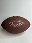 Tony Pollard Signed NFL Wilson Football Cowboys/Titans PSA AN86324