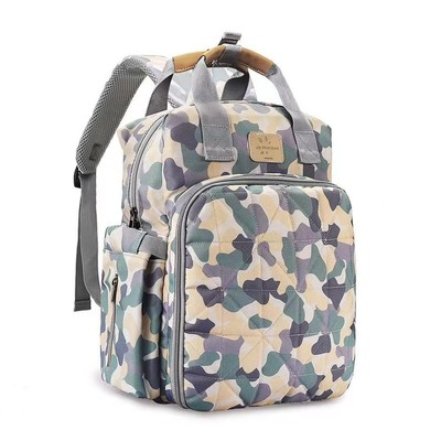 camo diaper bag backpack