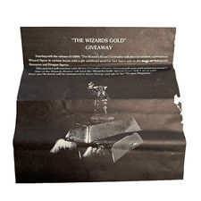 The Wizards Gold Giveaway Advanced Dungeons & Dragons Painting Competition Sheet