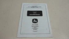 SELECT JOHN DEERE 42 INCH LAWN SWEEPER MODELS OPERATOR'S MANUAL OMM155002