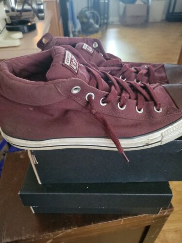 Converse Chuck Taylor All Star Cherry Vision Pro Mid Burgundy Shoes