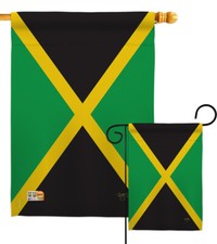 Jamaica Garden Flag Regional Nationality Small Decorative Gift Yard House Banner