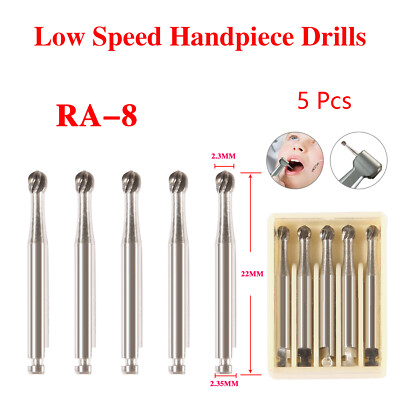 Fresas Tungsteno Dental Laboratorio Burs Dentales De Carburo De Tungsteno RA1 A RA8 - Para Pieza De Mano De Baja Velocidad Con Contra-Ángulo Juego Fresas Dentales Ra - Foto 9