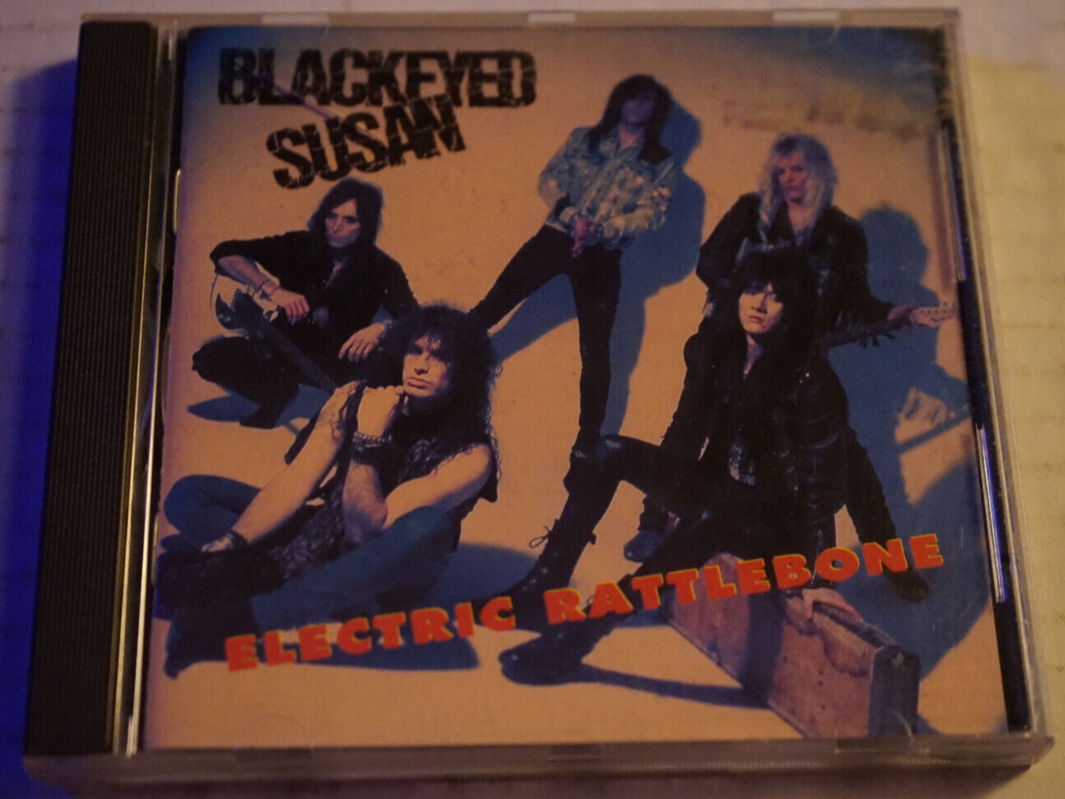 Black Eyed Susan Electric Rattlebone CD 1991 Mercury Oop Hair 