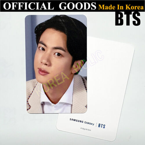 BTS JIN Galaxy S20 Photocard Limited Edition OFFICIAL GOODS Bangtan Boys KPOP V2 - 第 1/1 張圖片