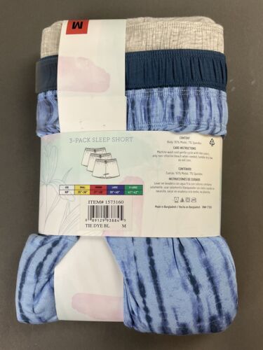 Jane and Bleecker Ladies' Sleep Short, 3-pack. NEW SZ M - Picture 2 of 2