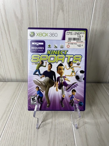 Kinect Sports (Xbox 360, 2010) CIB W/Manual CIB Complete