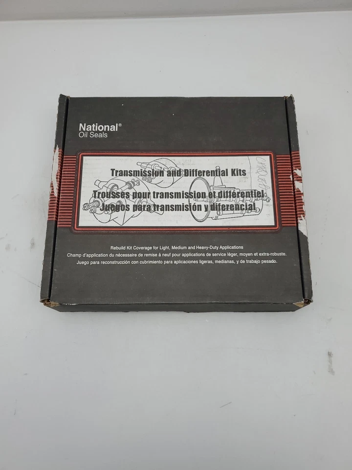 Kit de cojinete y sello diferencial de eje National RA-321-C Foto 4 de 4